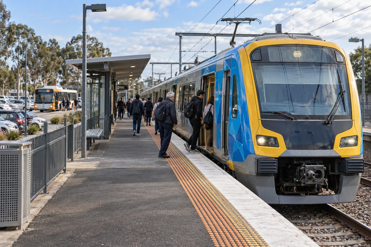 getting from thomastown to melbourne cbd: train, bus and driving options
