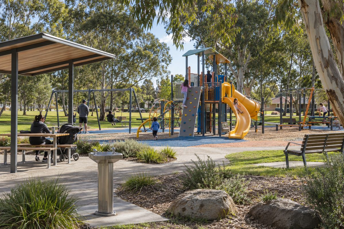 parks and playgrounds in thomastown: facilities and locations